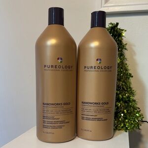 Pureology Nanoworks Gold Hair Care Duo - Gold